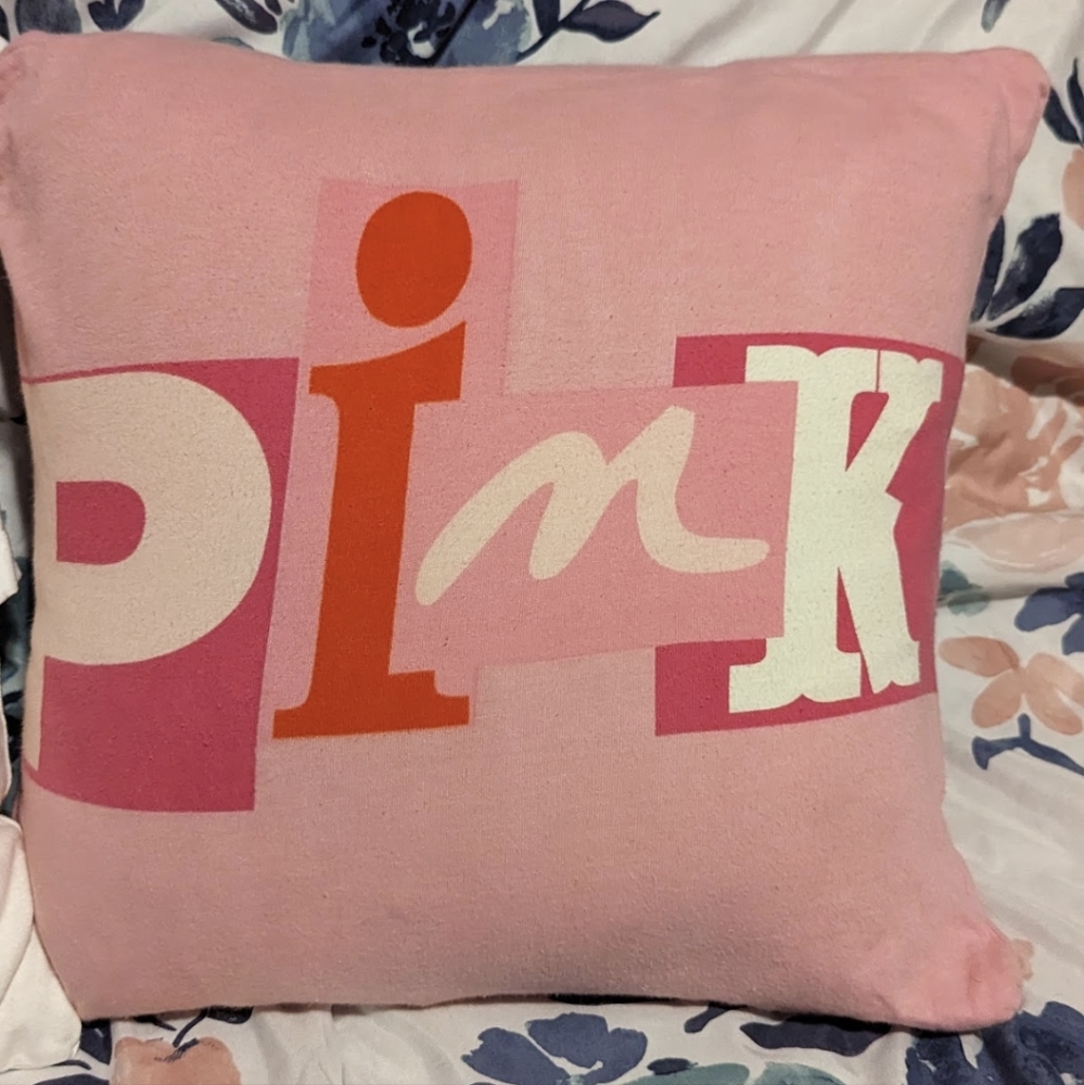 Pink Victoria's Secret Collectible Pillow